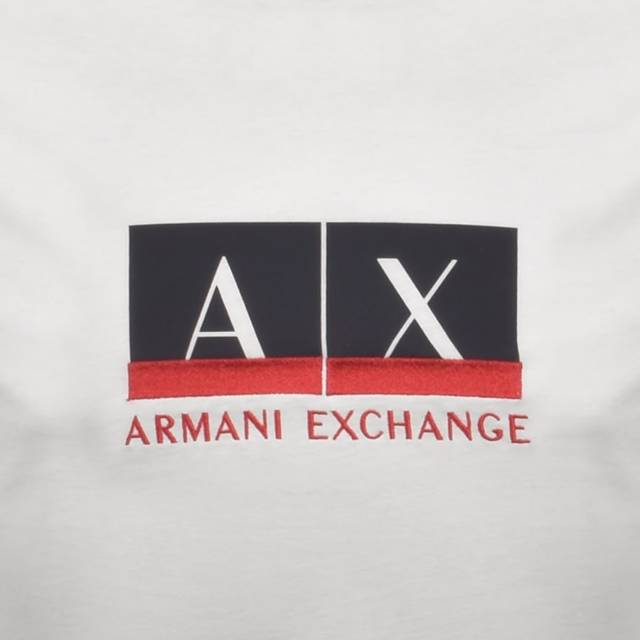Image number 3 for Armani Exchange T Shirt Off White