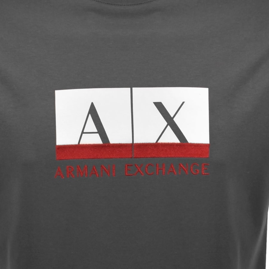 Image number 3 for Armani Exchange T Shirt Grey