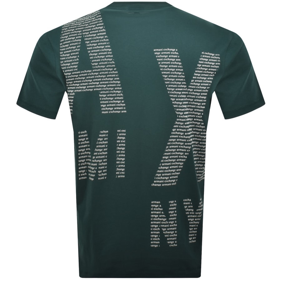 Image number 5 for Armani Exchange T Shirt June Bug Green