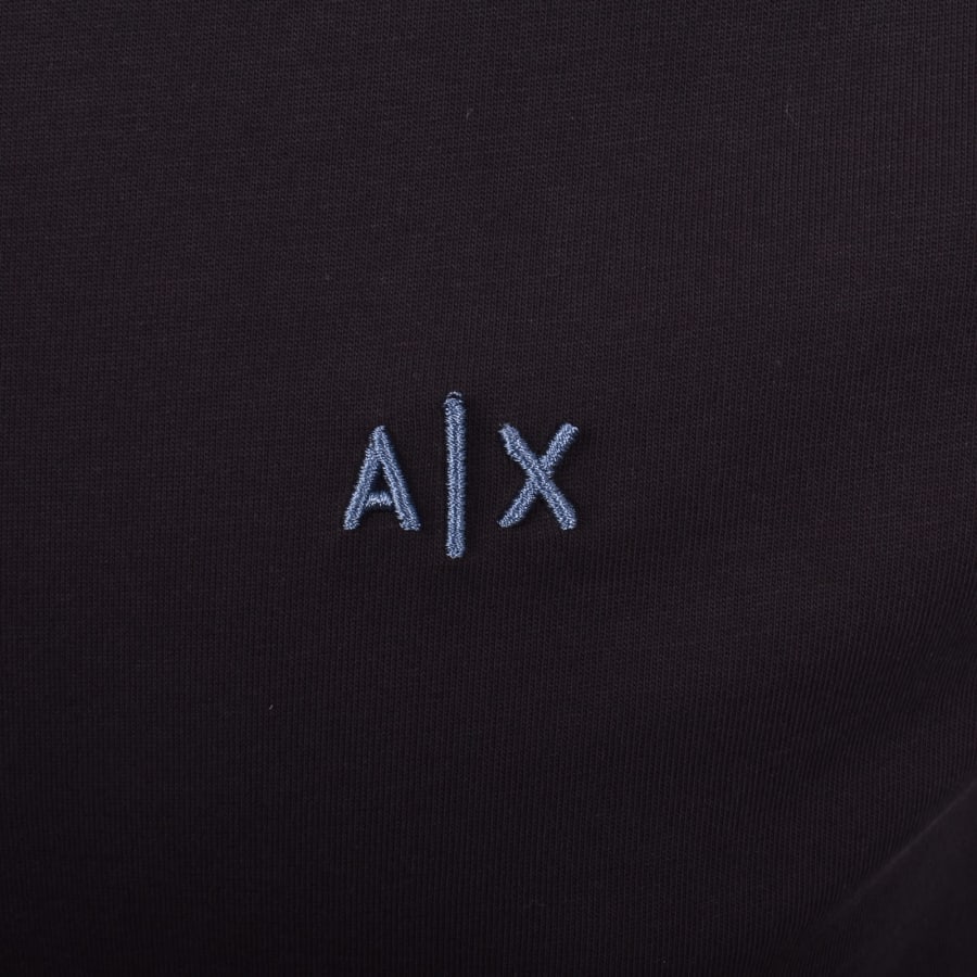 Image number 3 for Armani Exchange Polo T Shirt Deep Navy