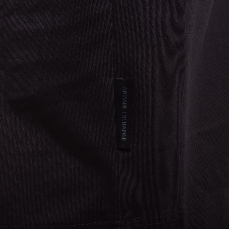 Image number 4 for Armani Exchange Polo T Shirt Deep Navy