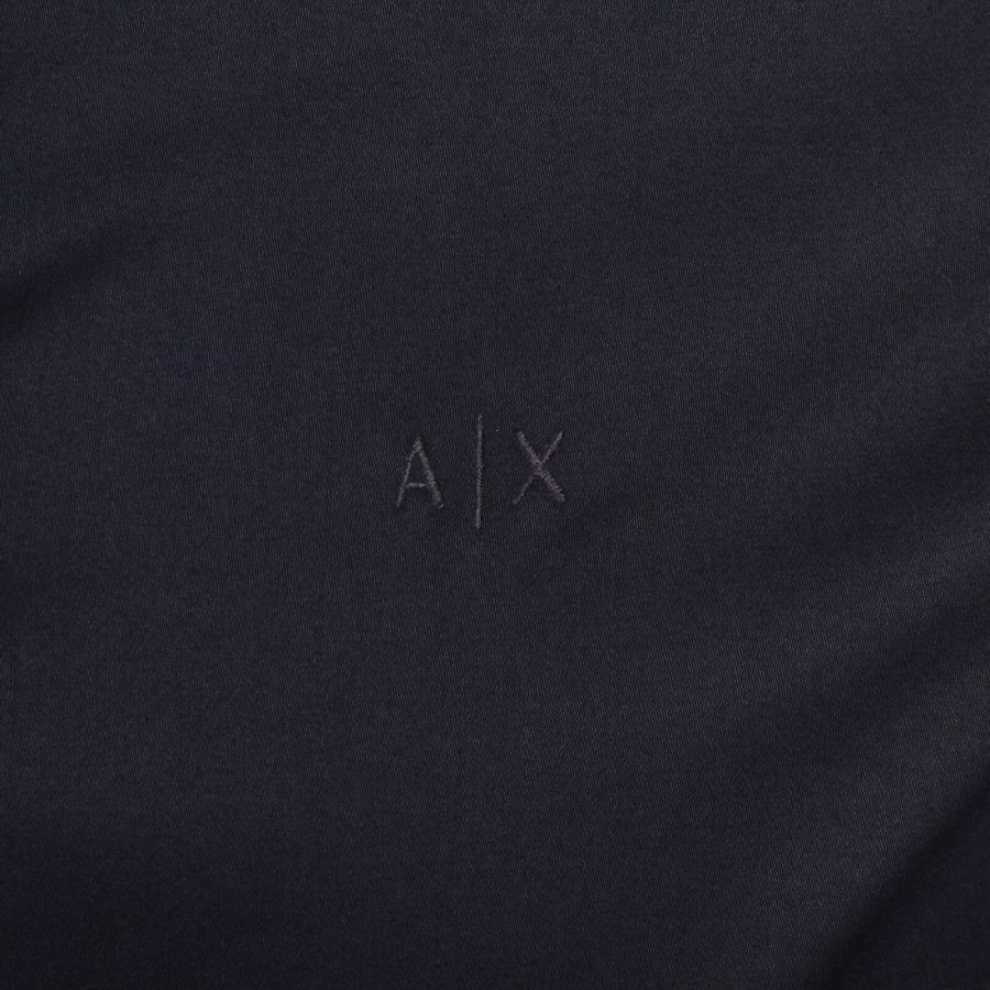 Image number 3 for Armani Exchange Slim Fit Long Sleeved Shirt Navy