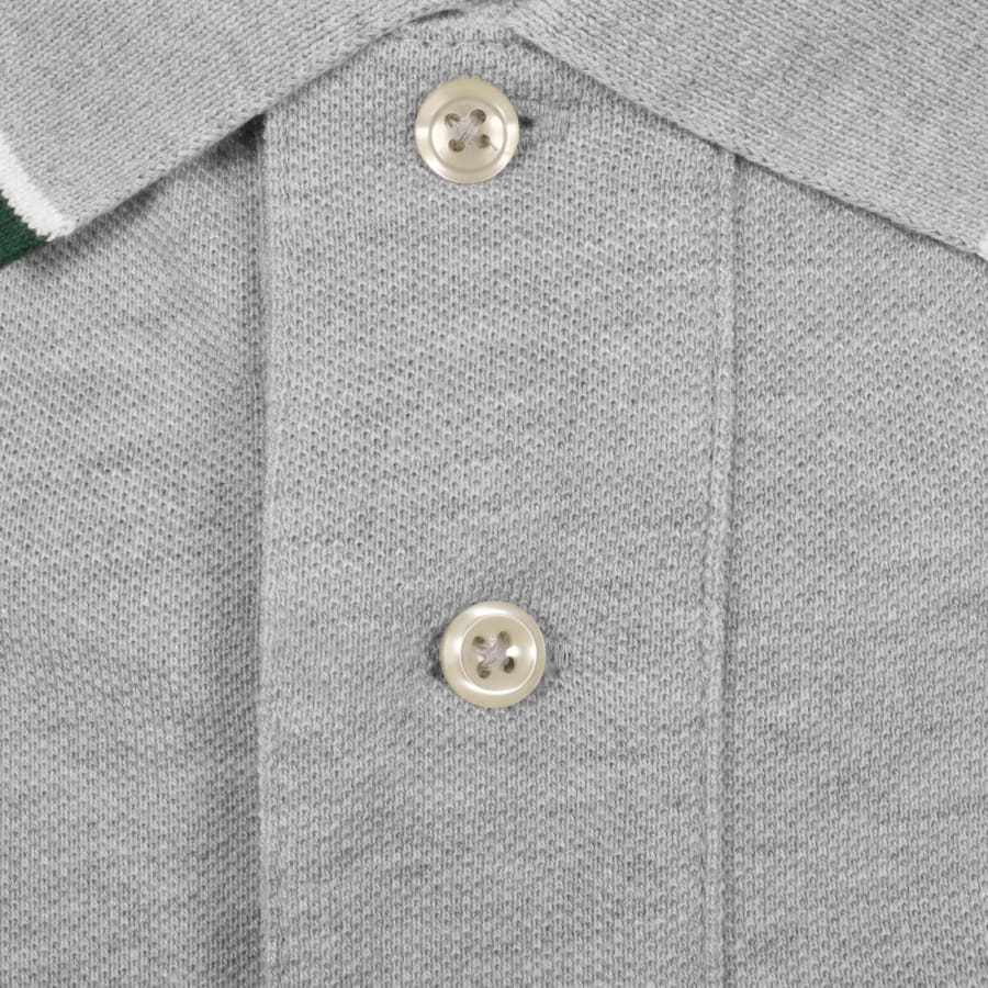 Image number 4 for Ralph Lauren Twin Tipped Polo T Shirt Grey