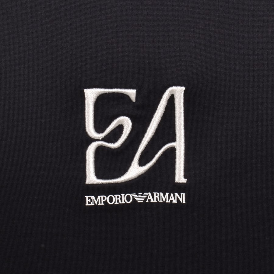 Image number 3 for Emporio Armani Logo Vest Iconico Blue Navy