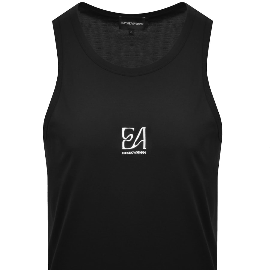 Image number 2 for Emporio Armani Logo Vest Black
