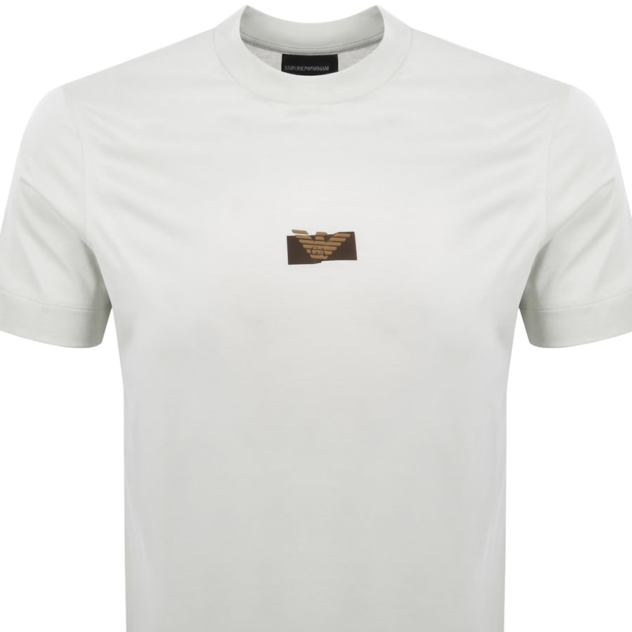 Image number 3 for Emporio Armani Logo T Shirt Snow White