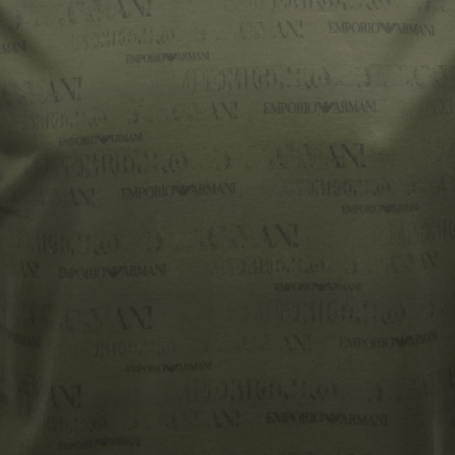 Image number 3 for Emporio Armani Logo T Shirt Green