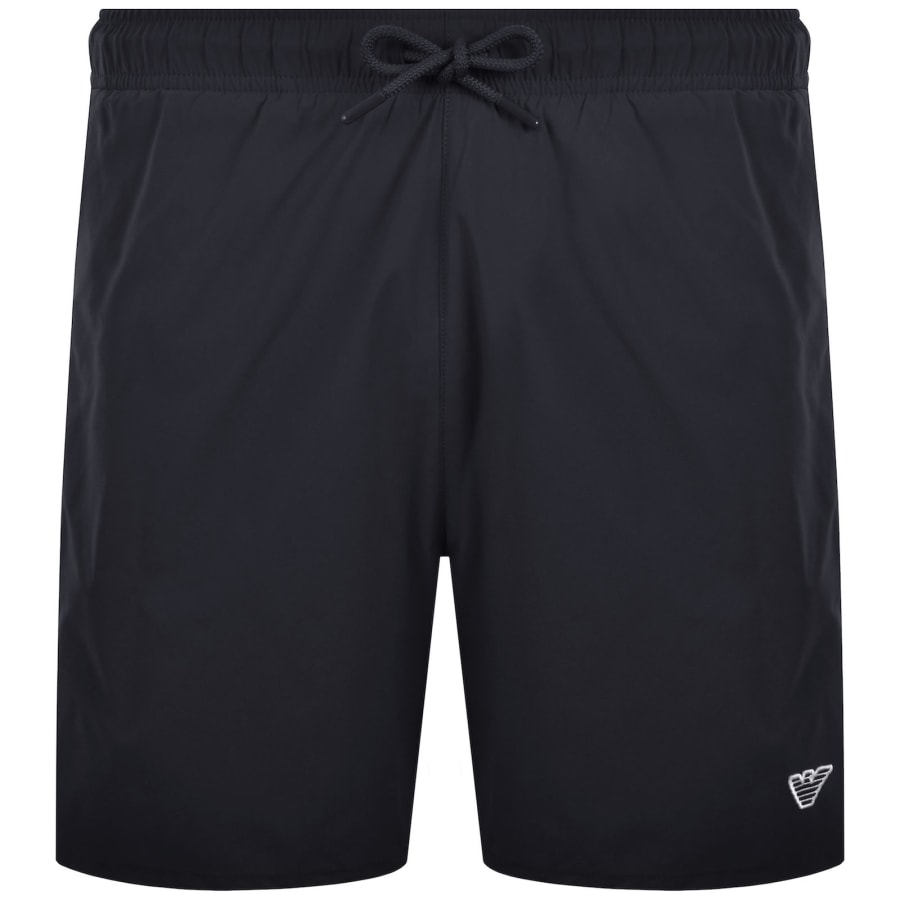 Image number 1 for Emporio Armani Boxer Swim Shorts Armani Blue