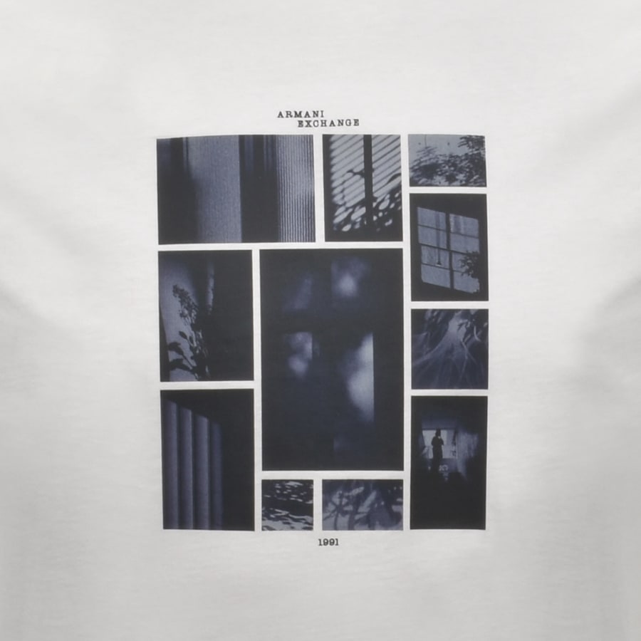 Image number 3 for Armani Exchange T Shirt White