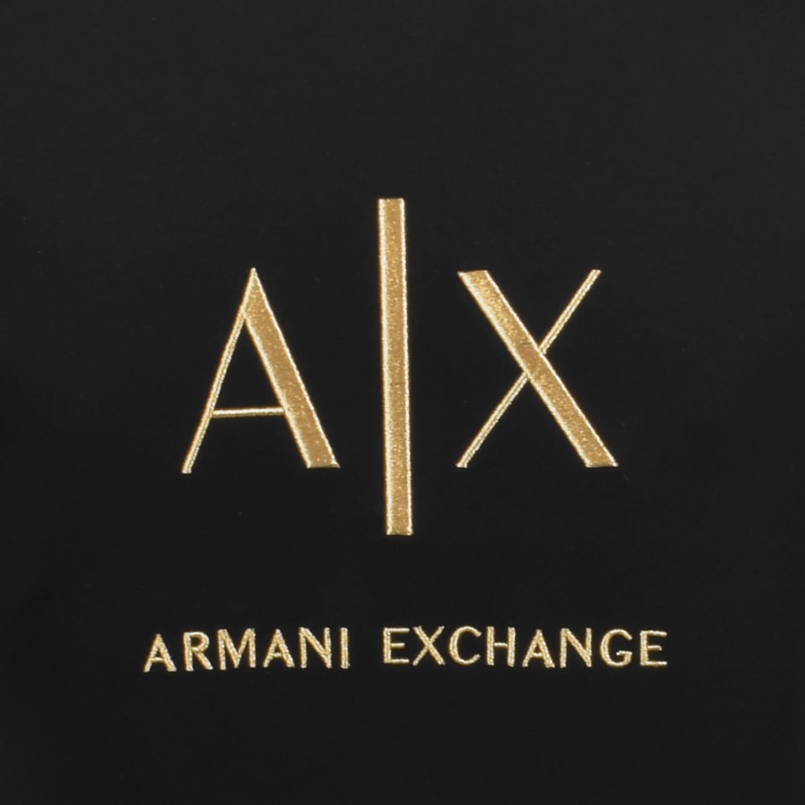 Image number 3 for Armani Exchange Logo Sweatshirt Black