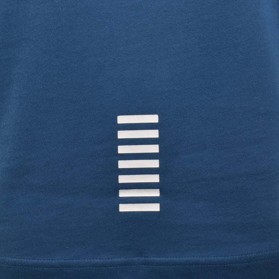 Image number 5 for EA7 Emporio Armani Logo T Shirt Dark Blue