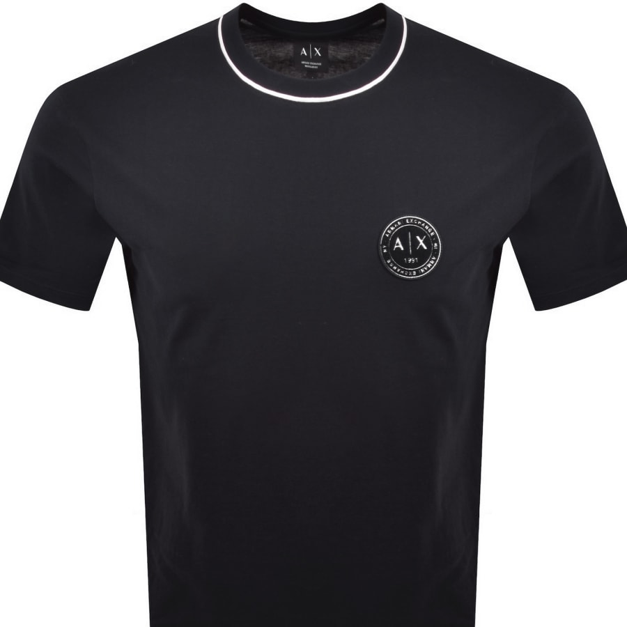Image number 2 for Armani Exchange T Shirt Deep Navy