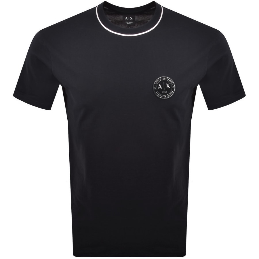 Image number 1 for Armani Exchange T Shirt Deep Navy
