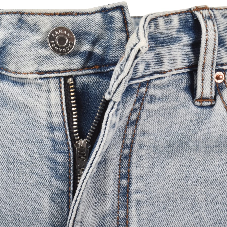 Image number 5 for Armani Exchange J14 Slim Fit Jeans Blue