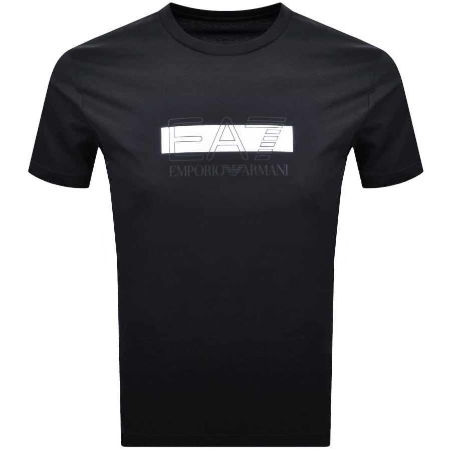 Image number 1 for EA7 Emporio Armani Logo T Shirt Navy