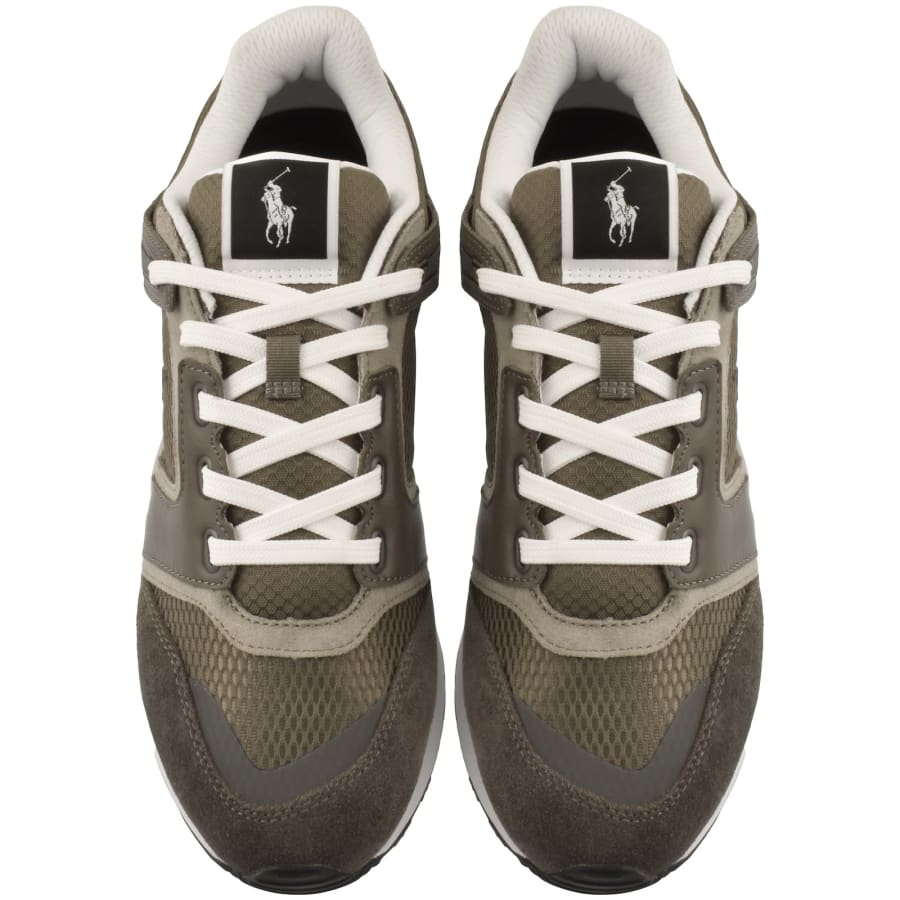 Image number 3 for Ralph Lauren TRN 89 PP Trainers Grey