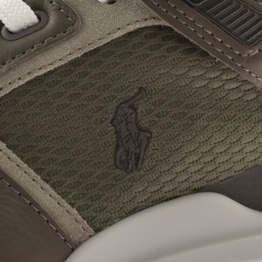Image number 4 for Ralph Lauren TRN 89 PP Trainers Grey