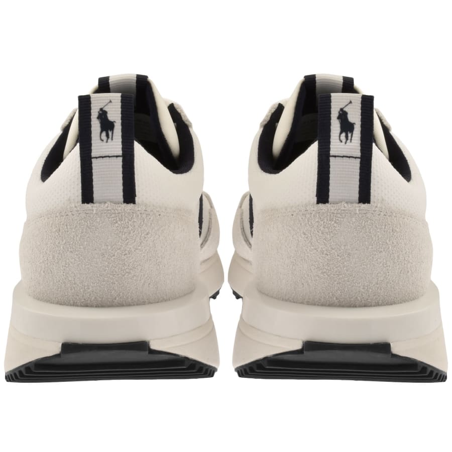 Image number 2 for Ralph Lauren TRN 89 Rib Trainers White