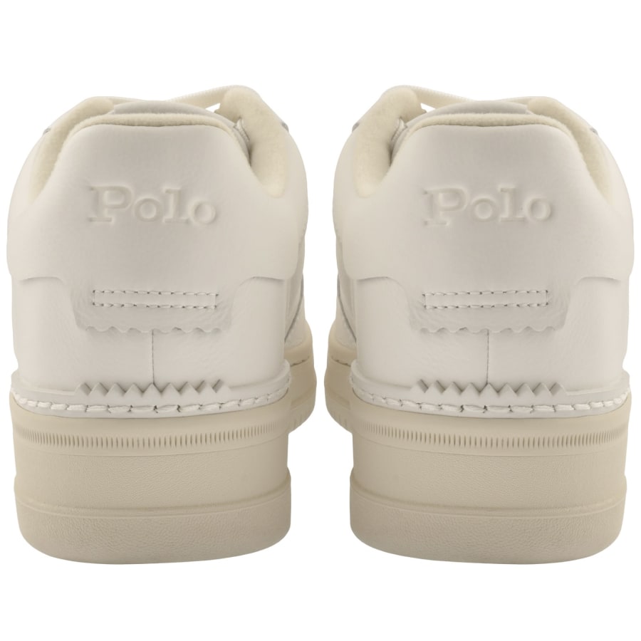 Image number 2 for Ralph Lauren Masters Trainers White
