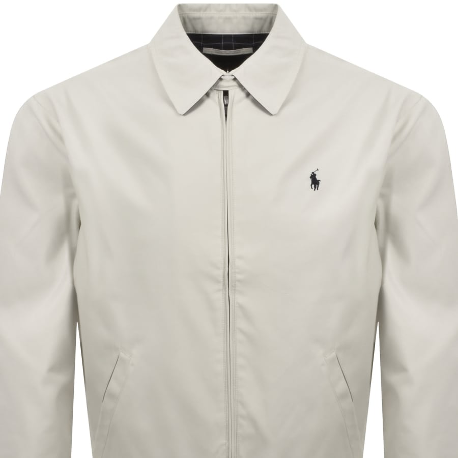 Image number 2 for Ralph Lauren Windbreaker Jacket Beige