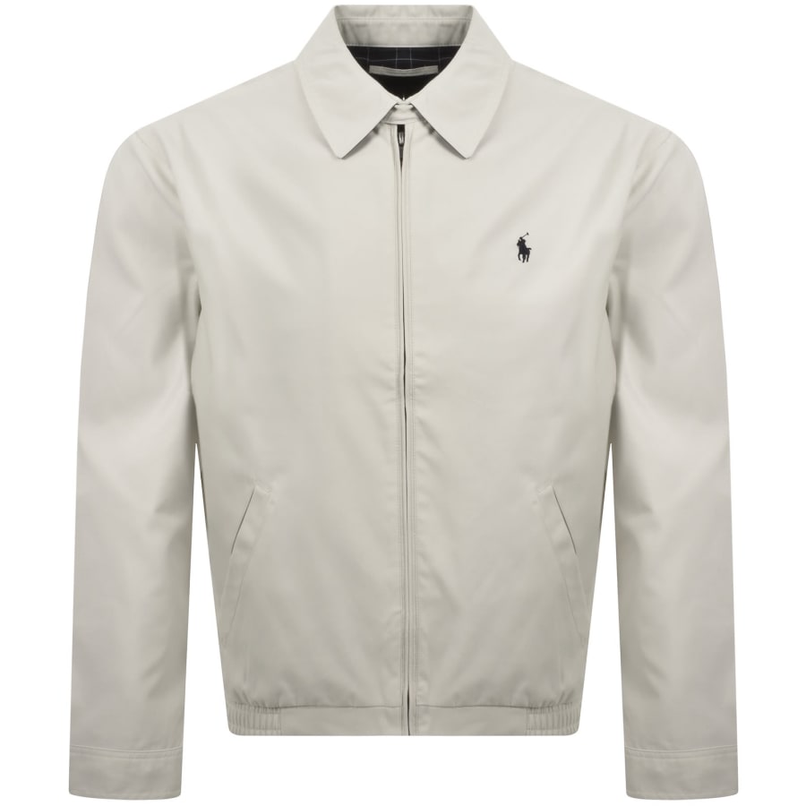 Image number 1 for Ralph Lauren Windbreaker Jacket Beige