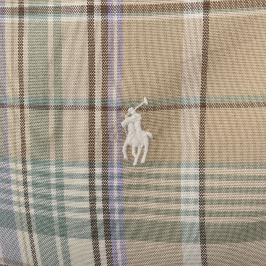 Image number 3 for Ralph Lauren Long Sleeve Check Shirt Green