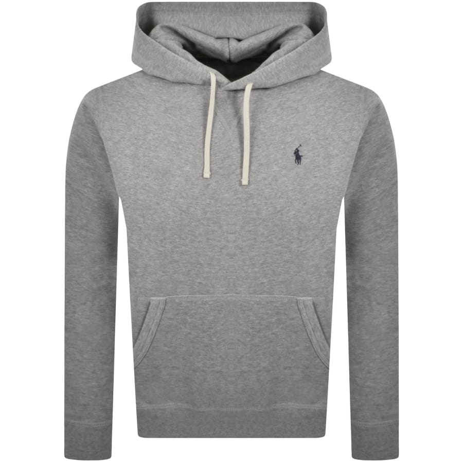Image number 1 for Ralph Lauren Pullover Hoodie Grey