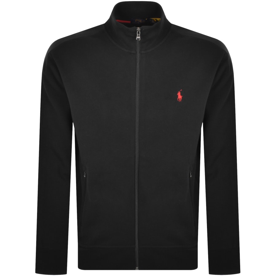 Image number 1 for Ralph Lauren Full Zip Sweatshirt Black