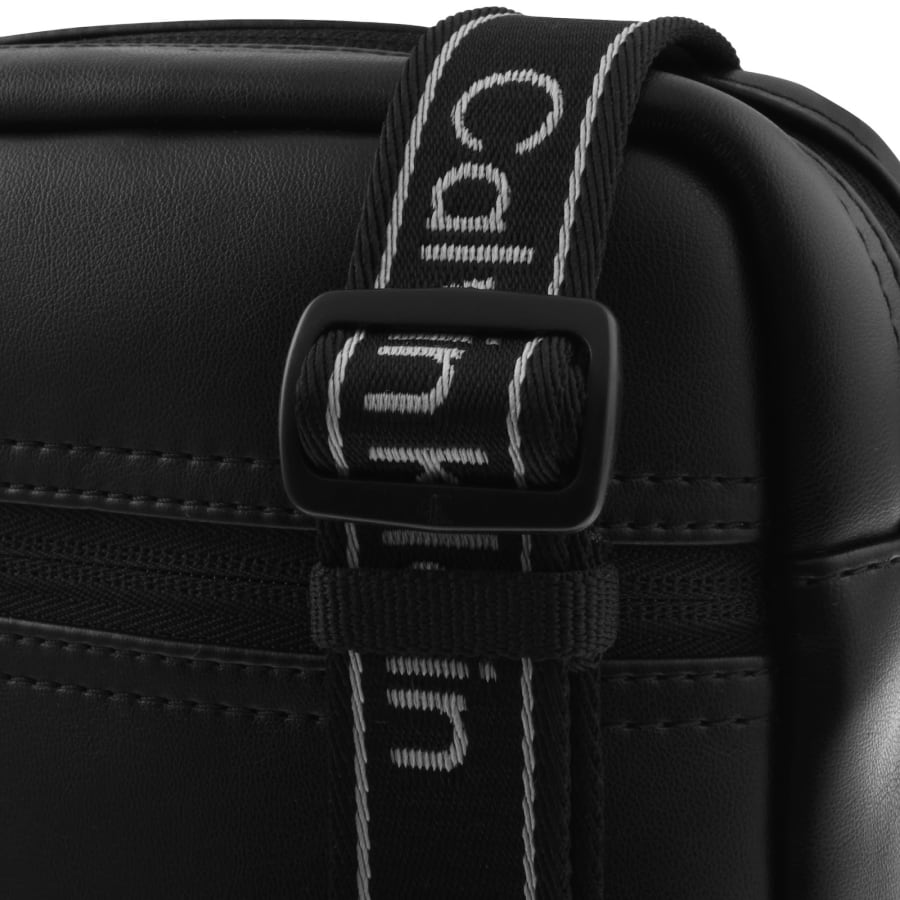 Image number 3 for Calvin Klein Webbing Reporter Bag Black