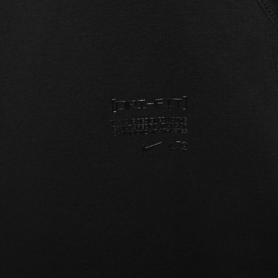 Image number 4 for Nike Dri FIT Sleeveless Training Hoodie Black