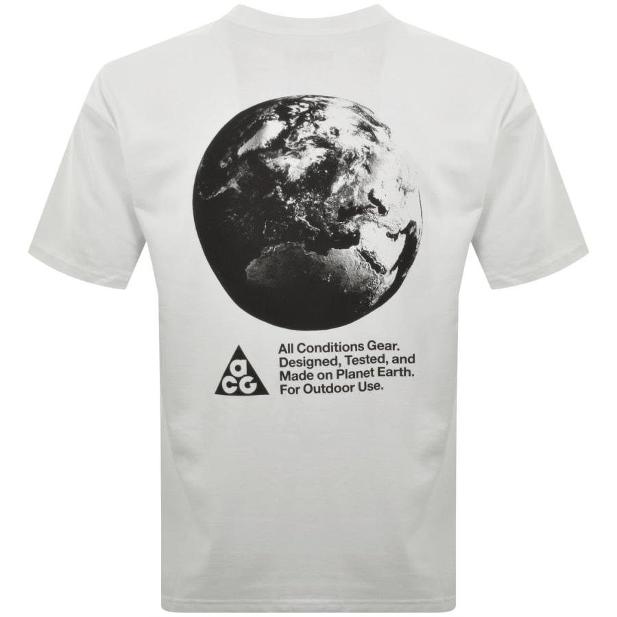 Image number 4 for Nike ACG Camp Summit T Shirt White
