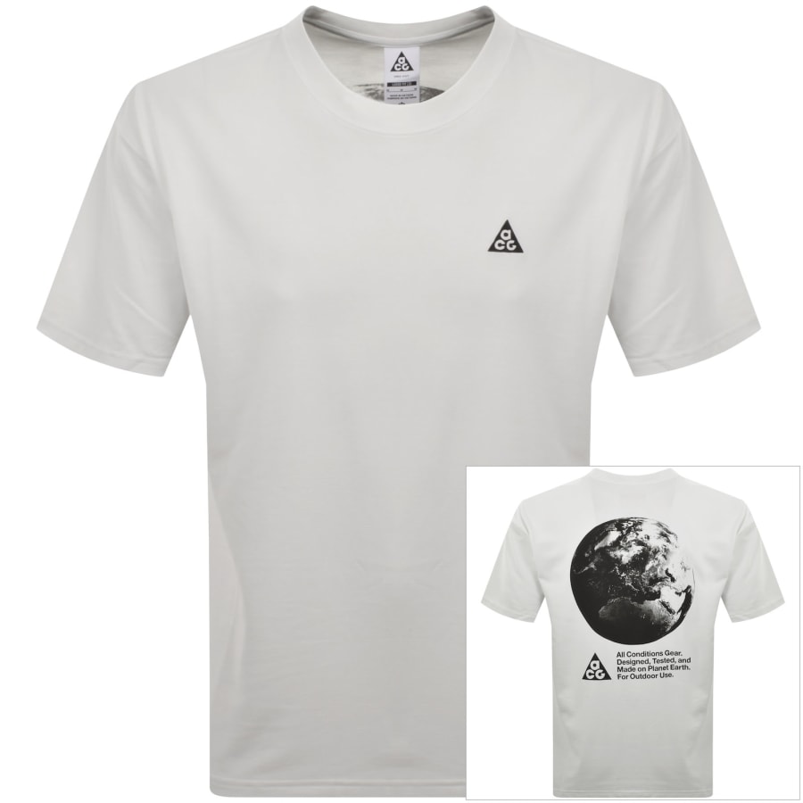 Image number 1 for Nike ACG Camp Summit T Shirt White