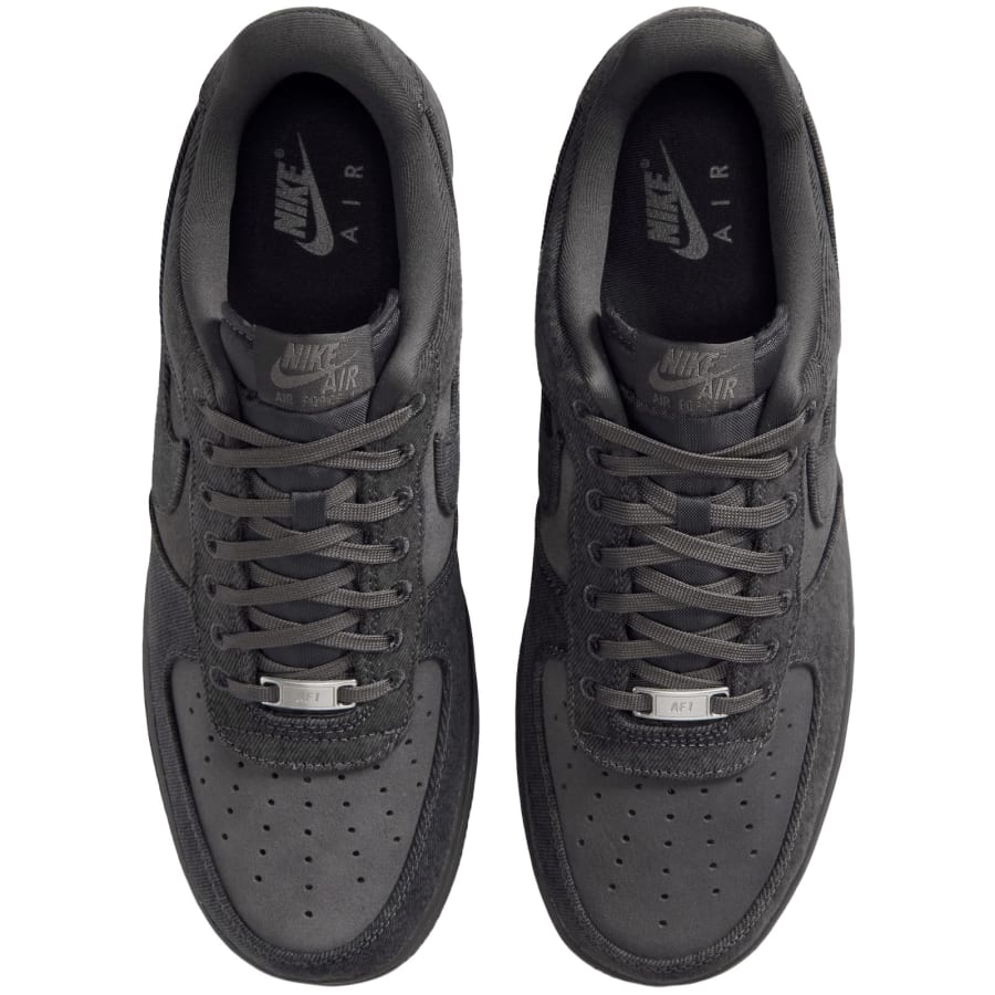 Image number 3 for Nike Air Force 1 Trainers Grey