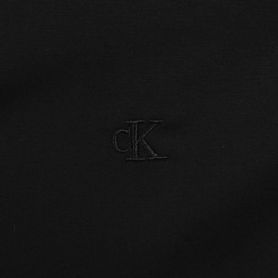 Image number 3 for Calvin Klein Slim Fit Solid Shirt Black