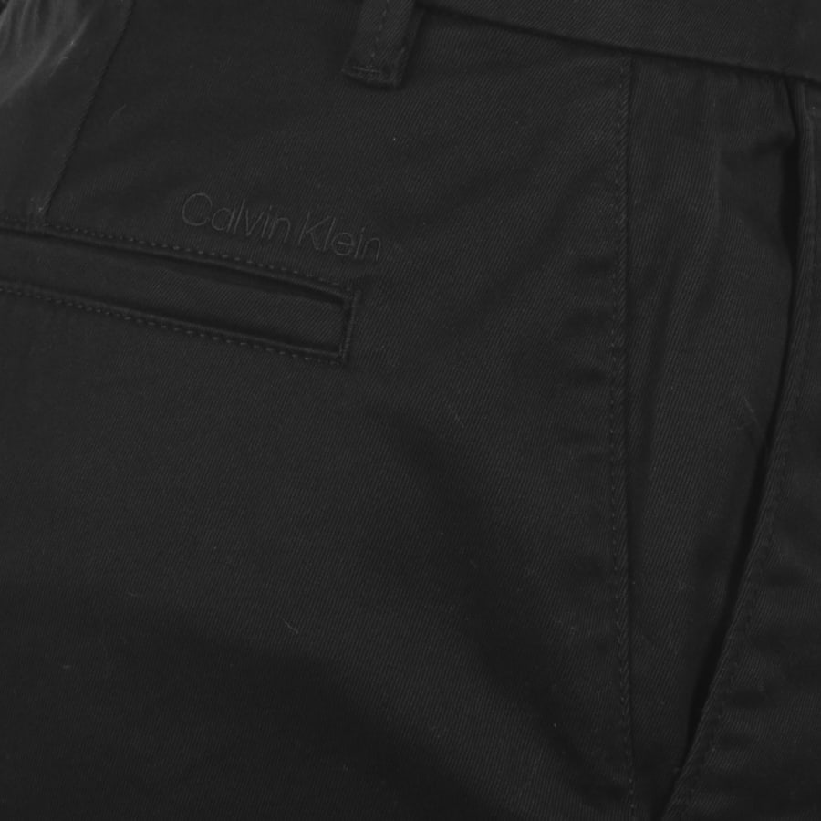 Image number 3 for Calvin Klein Slim Cargo Trousers Black
