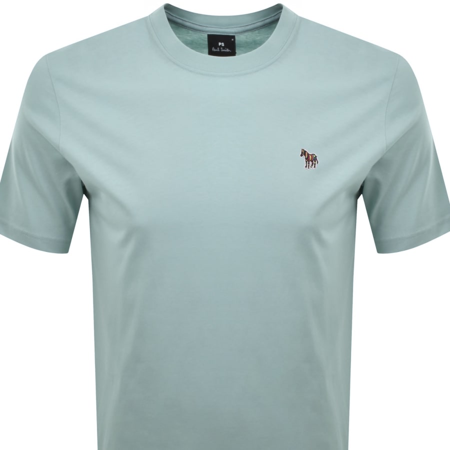 Image number 2 for Paul Smith Short Sleeve Zebra T Shirt Blue