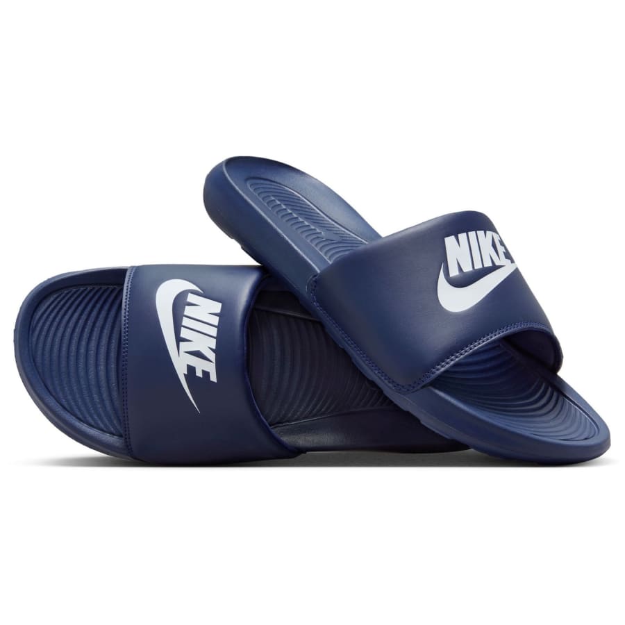 Image number 3 for Nike Victori One Sliders Navy