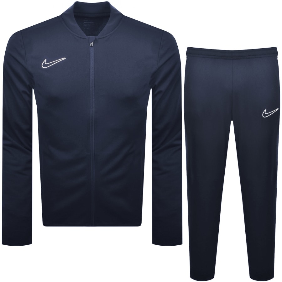 Image number 1 for Nike Academy Tracksuit Navy