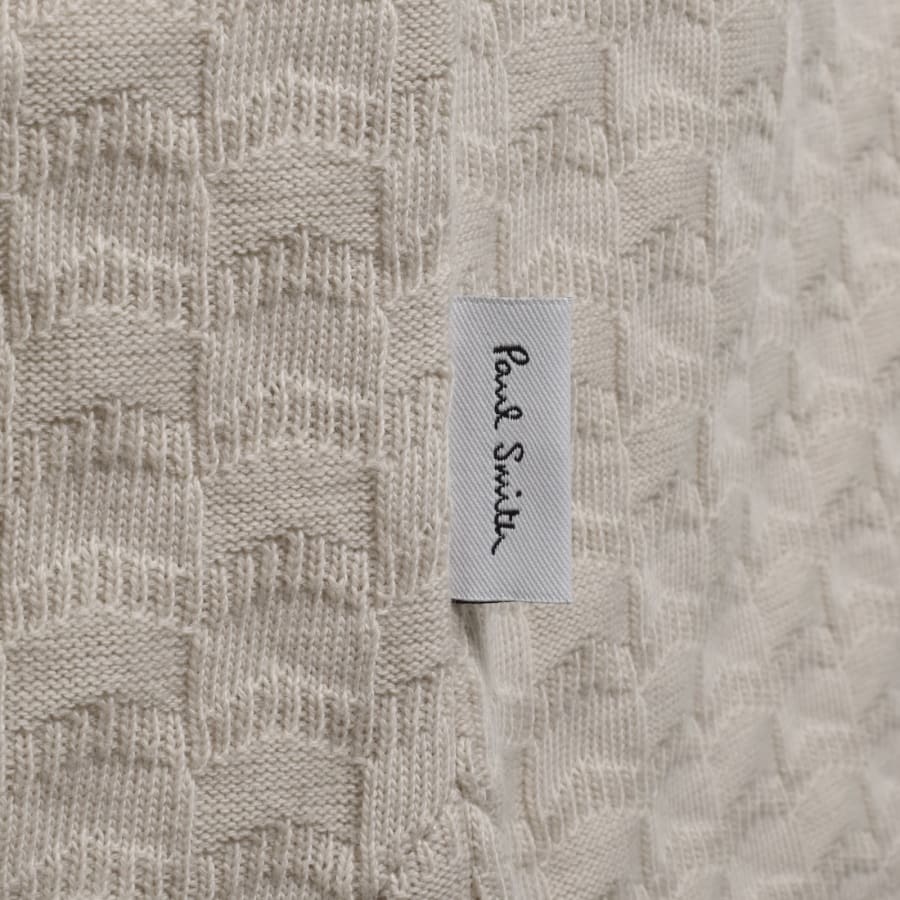 Image number 3 for Paul Smith Button Front Polo Shirt Beige