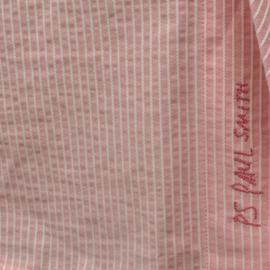 Image number 3 for Paul Smith Long Sleeve Stripe Shirt Pink