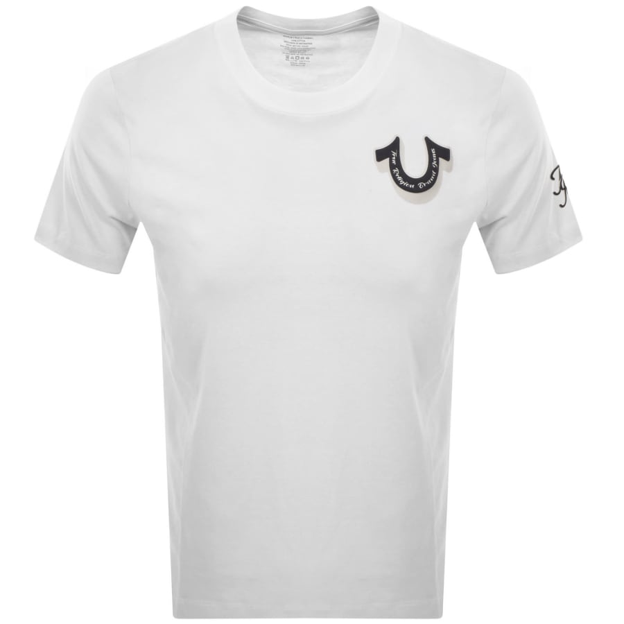 Image number 2 for True Religion Super Logo T Shirt White