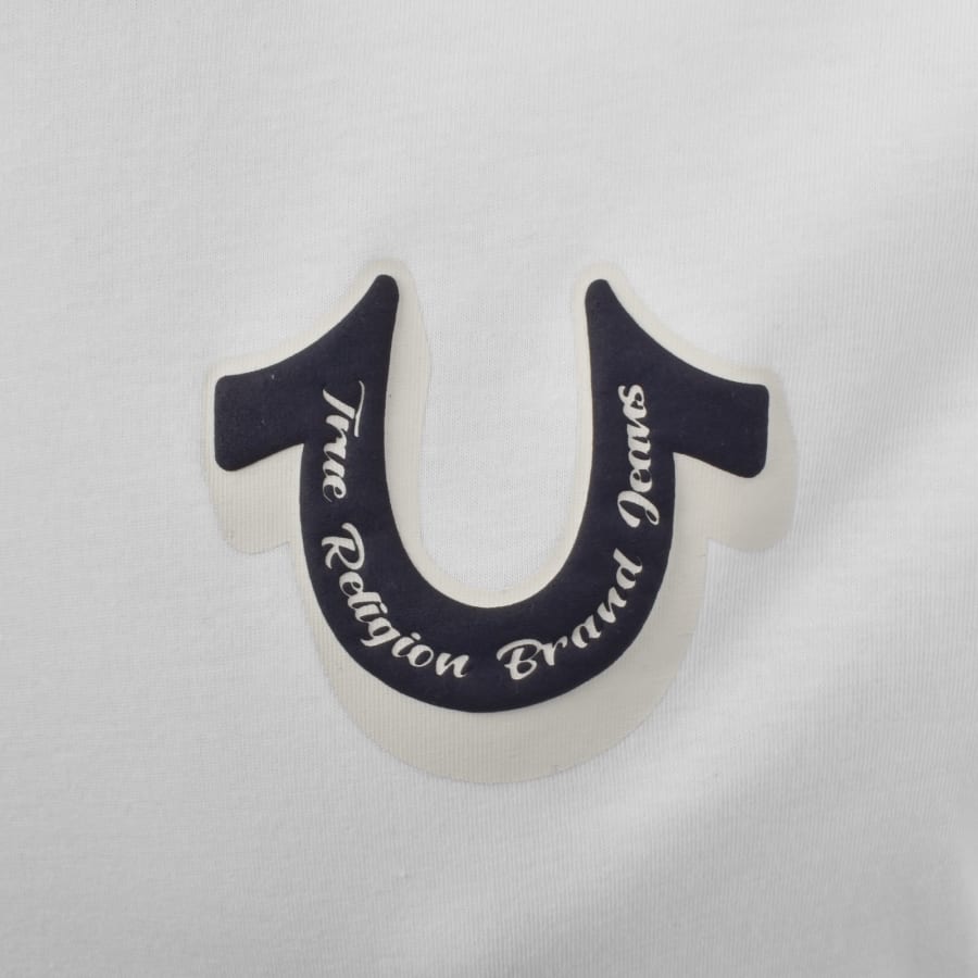 Image number 3 for True Religion Super Logo T Shirt White