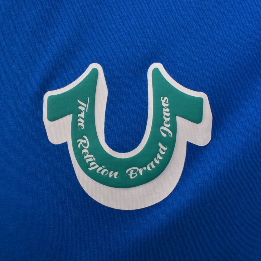 Image number 3 for True Religion Super Logo T Shirt Blue