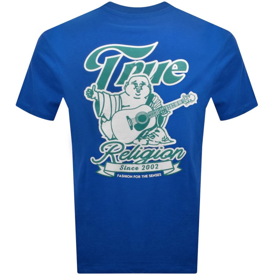 Image number 5 for True Religion Super Logo T Shirt Blue