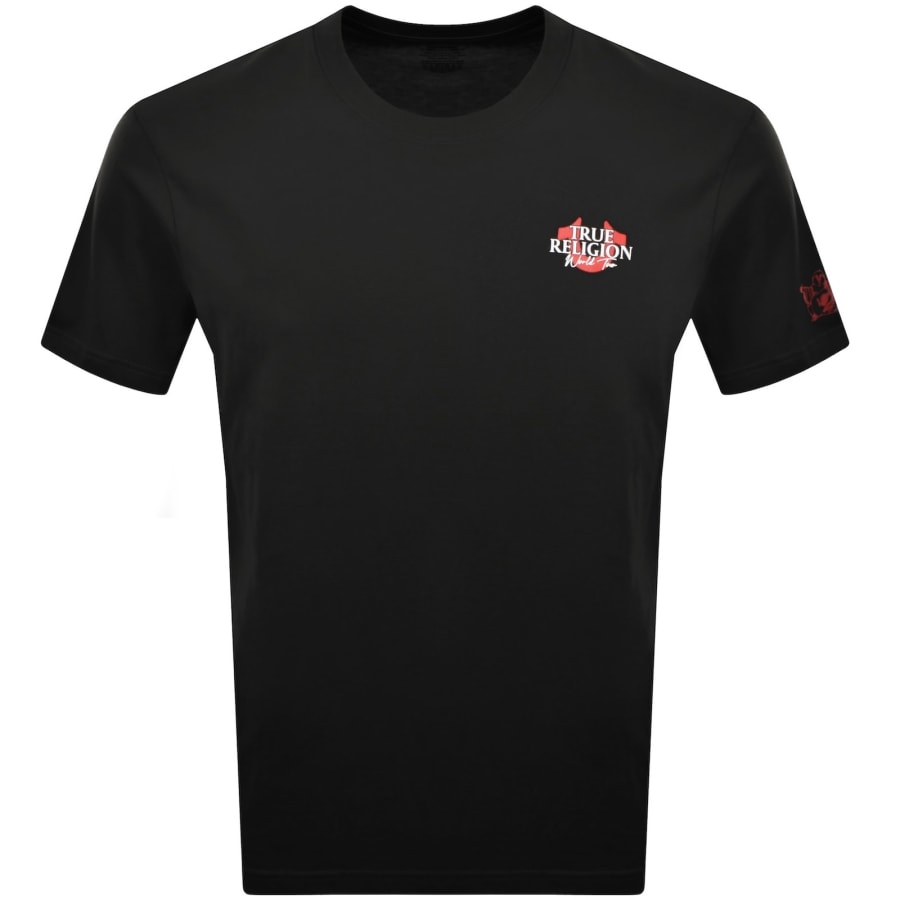 Image number 2 for True Religion World Tour T Shirt Jet Black