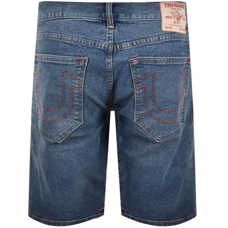 Image number 3 for True Religion Ricky No Flap Shorts Blue