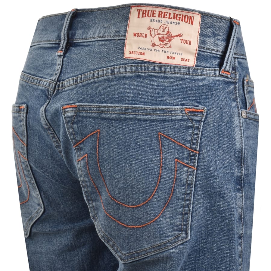 Image number 4 for True Religion Ricky No Flap Shorts Blue