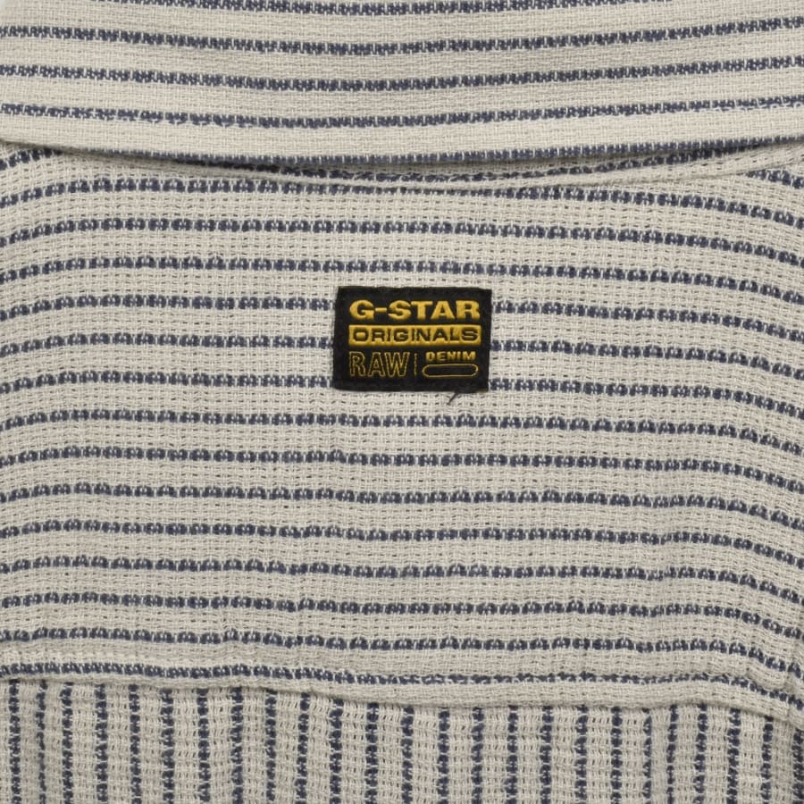 Image number 3 for G-Star Pocket Short Sleeve Shirt Beige