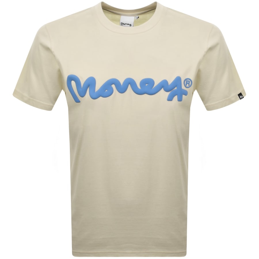 Image number 2 for Money Sig Puff T Shirt White
