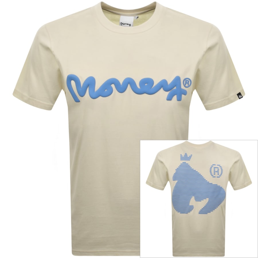 Image number 1 for Money Sig Puff T Shirt White